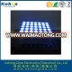 P7.62 mm 5*8 dot green and red color 5mm dmx led display in alibaba express