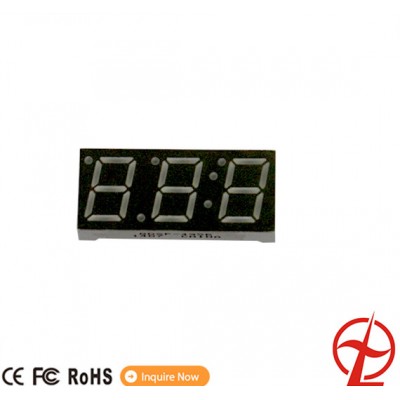 3 digit 7segment small number led display for show number