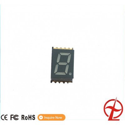 0.3" 1 digit RED color small SMD led Display for air condition