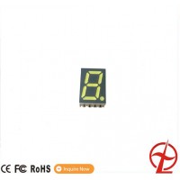 0.5" 1 digit white color small SMD led Display for household appliance