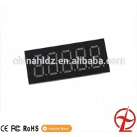 0.56 inch blue color for timer 7 segment led display 5 digits