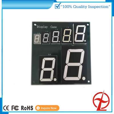 full color indoor large 7 seven segment LED DISPLAY